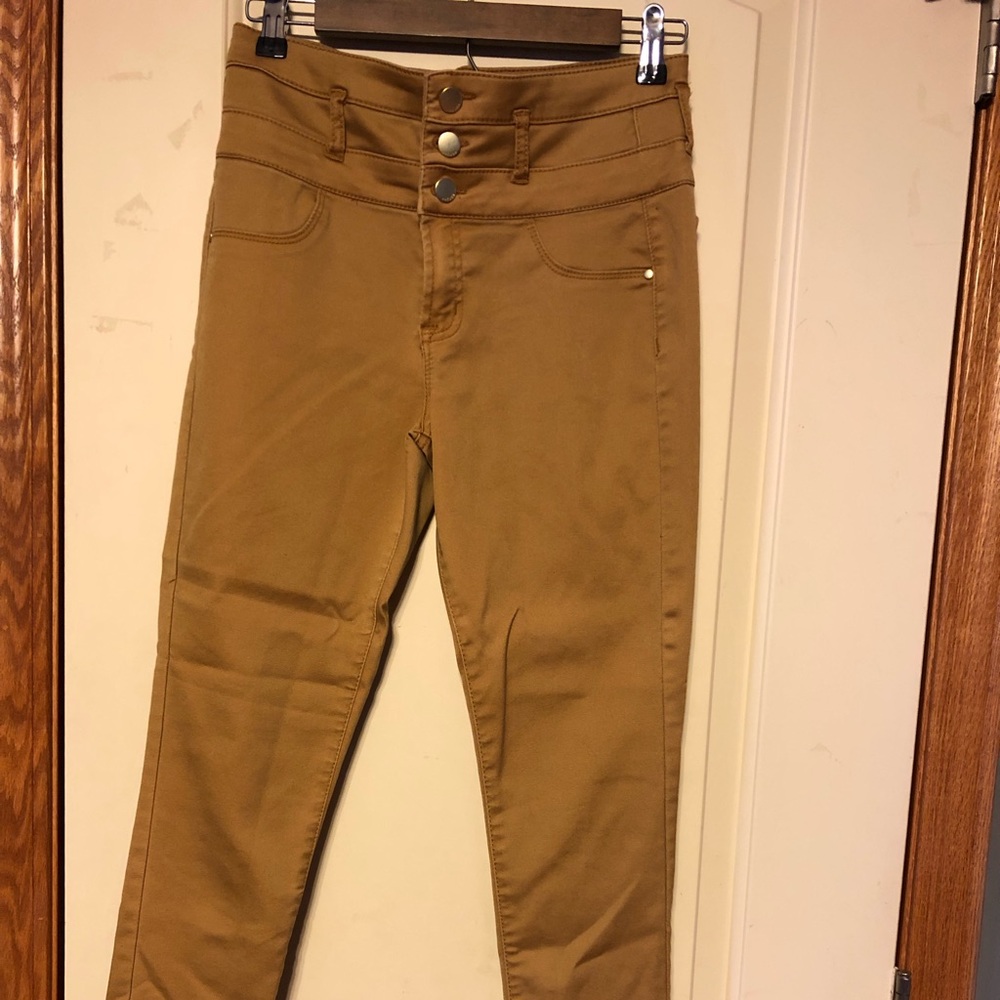 Refuge Mustard Highwaisted jean